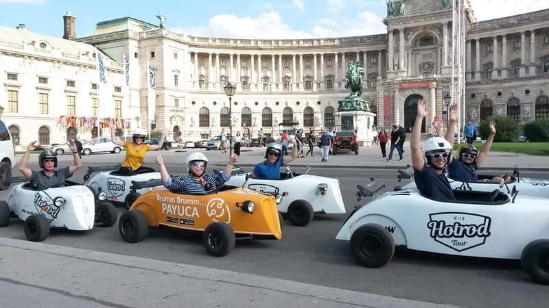 Vienna: Sightseeing Tour in Hotrod - Meeting at Judengasse: where you start and what to expect in the first hour