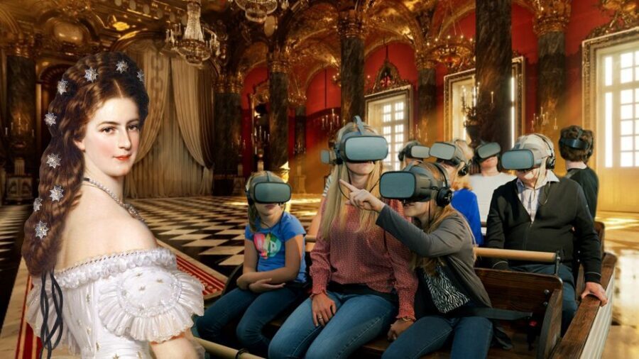 Vienna: "Sisi's Amazing Journey" Virtual Reality Experience - Riding Vienna Canals With the Empress in a Mobile Boat Simulator