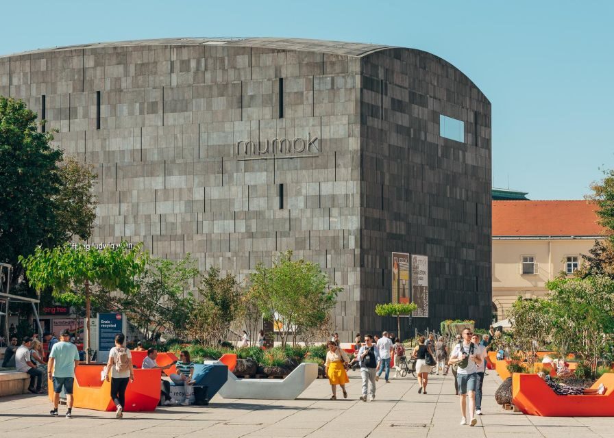 Vienna: Walking Tour of the MuseumsQuartier with Guide - MuseumsQuartier in one hour: turning a big cultural district into real places
